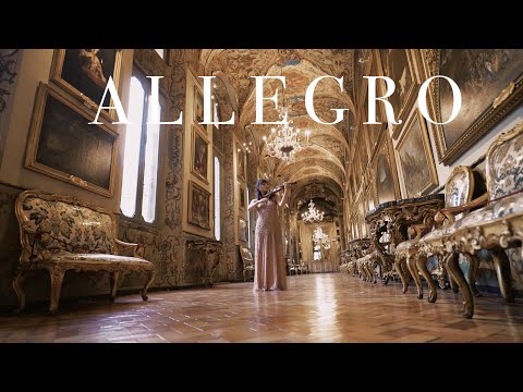 J.S. Bach - Sonata No. 3 in C major - Allegro - SongHa Choi, violin - Galleria Doria Pamphilj