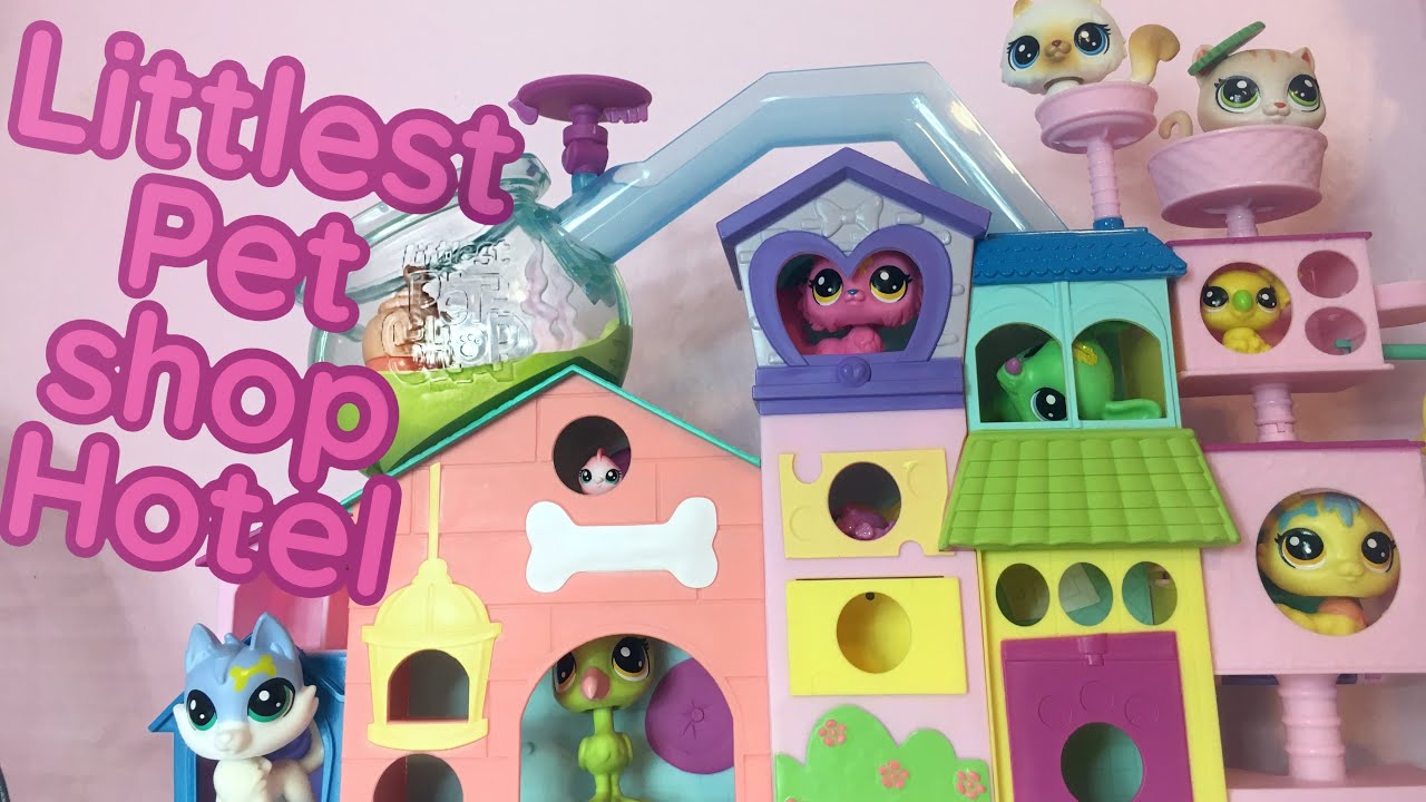 Unboxing this littlest pet shop HOTEL + review YouTube