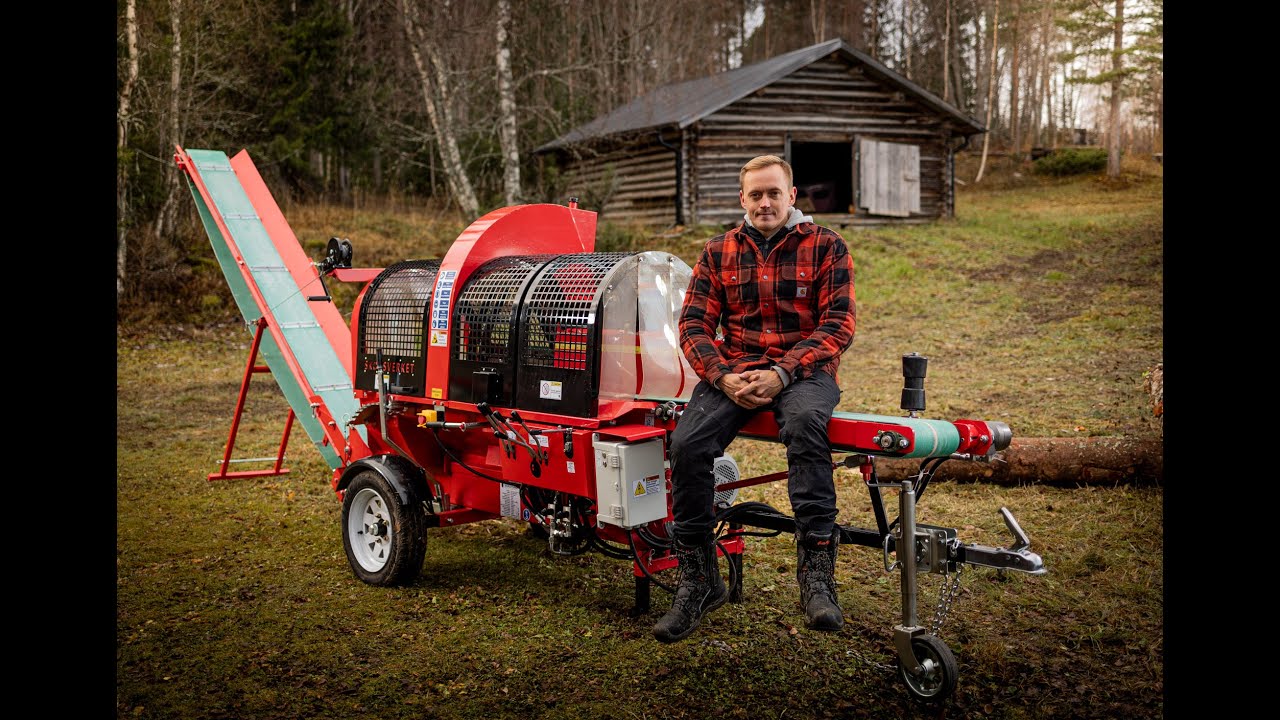 Vedprocessor 20T - Skogsverket