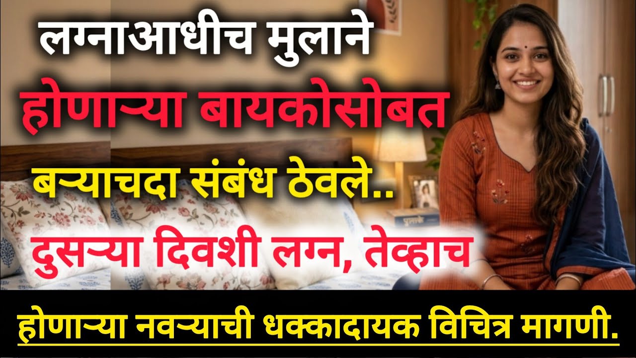 लग्नाआधीच होणारा नवरा जवळ आला नंतर केली विचित्र मागणी  | true story | सत्य कथा |  #story