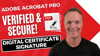 🔒How to Create a Digital Certificate Signature in Adobe Acrobat Pro📄
