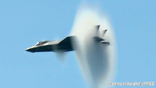 F-35C & E/A-18 Growler Demos 2021 Pacific Air Show