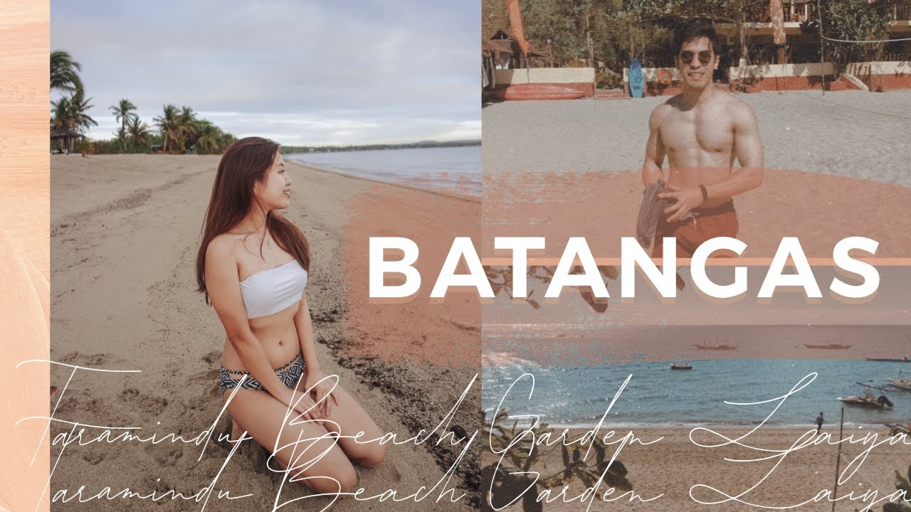 Batangas Philippines In 60 Seconds Travel Vlog Laiya Taramindu Beach Garden Inn Beach Trip Youtube