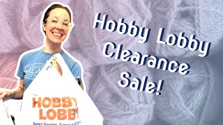 Hobby Lobby Clearance - June 2024 - Yarn Haul!