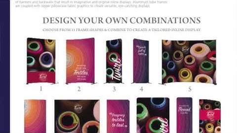 Modulate Mix and Match Trade Show Displays