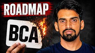 BCA Roadmap 2026 | Complete 3-Year Guide | Skills, Projects, Internship & Placement