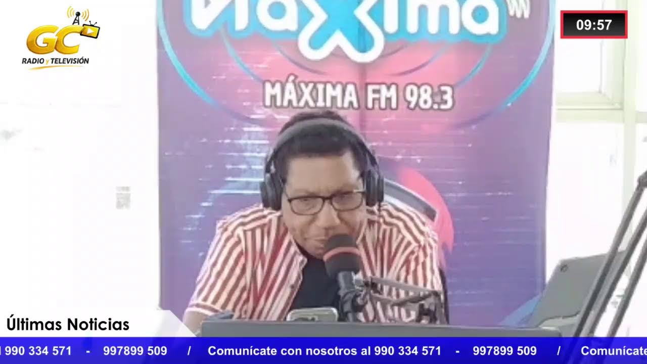 Transmisión en vivo de Gustavo Calderón