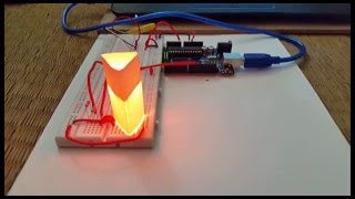 Sound Responsive Light Installation Prototype with Arduino
