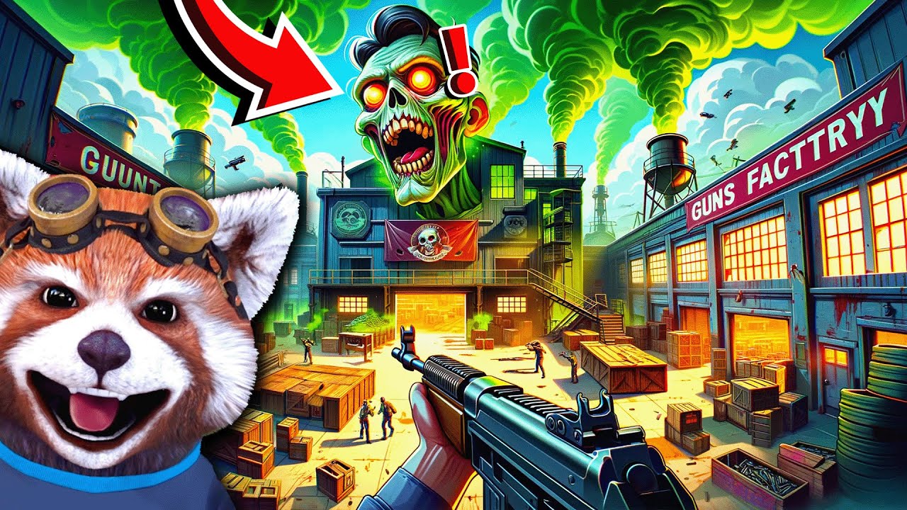 FABRICA DE ARME in APOCALIPSA ZOMBIE! Interzis sa Intri AICI