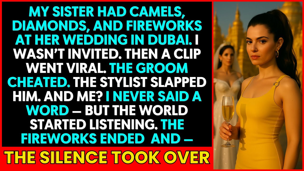 My Sister’s Wedding Had Camels, Diamonds, and Fireworks in Dubai — But No Room for Me