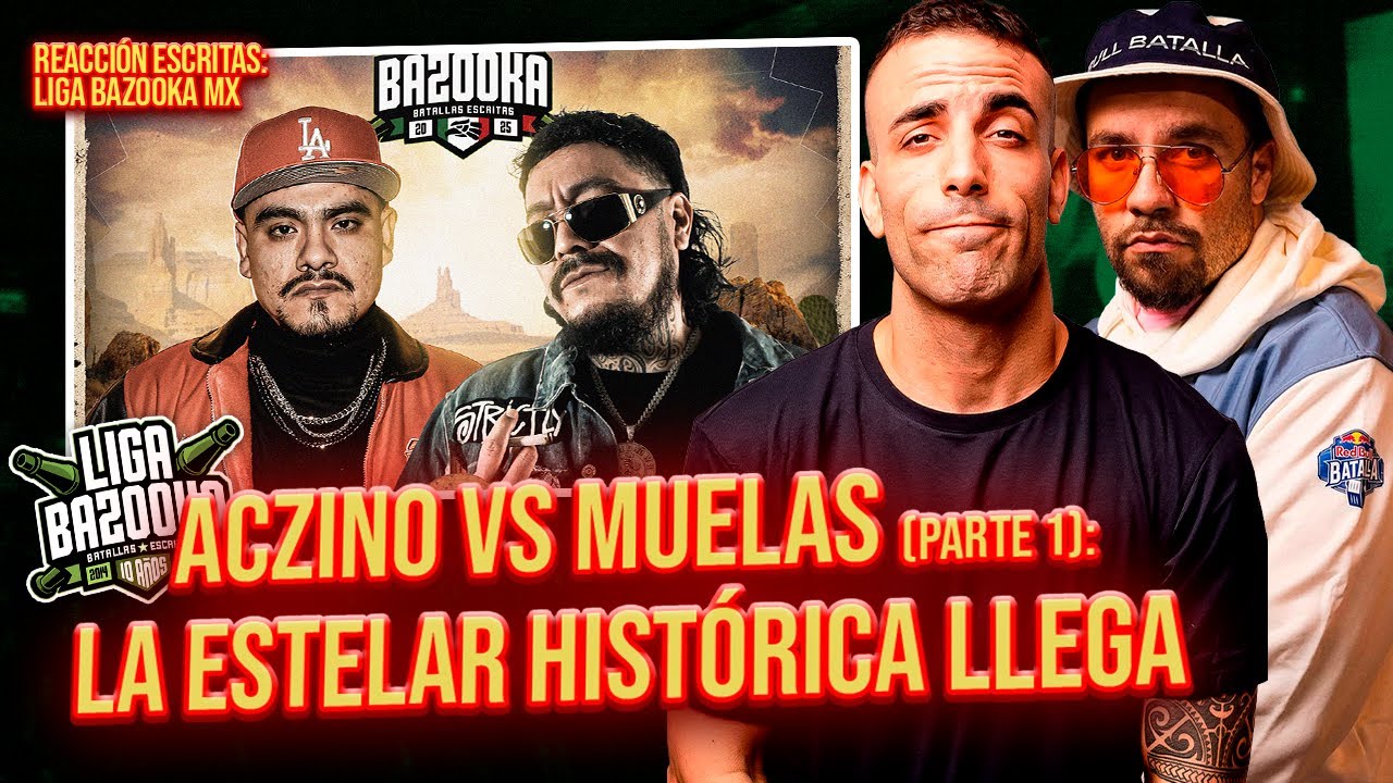 MUELAS DE GALLO BRILLA CONTRA ACZINO (PARTE 1) *CON MISTER EGO* #LIGABAZOOKA #MEXICO Reacción