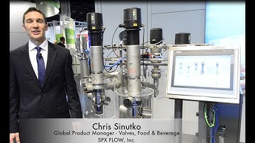 SPX FLOW at Anuga FoodTec 2018 showcases valve technology