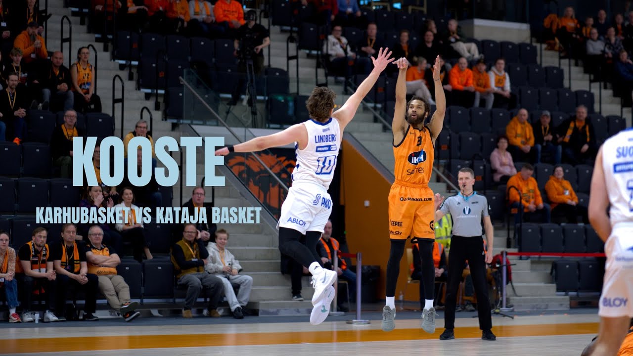 1. välierä Karhubasket - Kataja Basket 5.4.2025 kooste