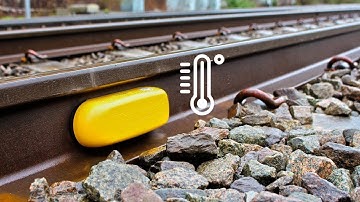 Rail temperature sensor CRTM 3000 - Install once - Monitor from anywhere