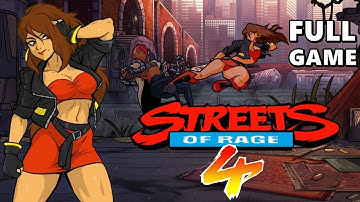 STREETS OF RAGE 4 - FULL GAME - LONGPLAY WALKTHROUGH GAMEPLAY BLAZE (PS5) ⁨+SAG