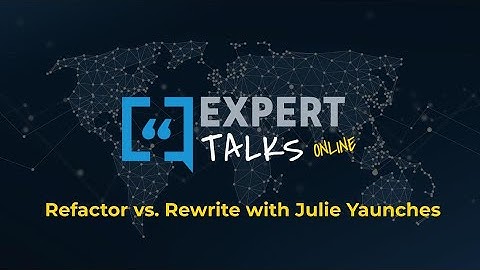 Refactor vs. Rewrite