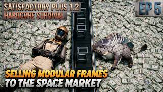 Space Market mod in Satisfactory 1.2 [23 MODS] + Own Rules + Harder Enemies | SF PLUS 1.2 EP 5