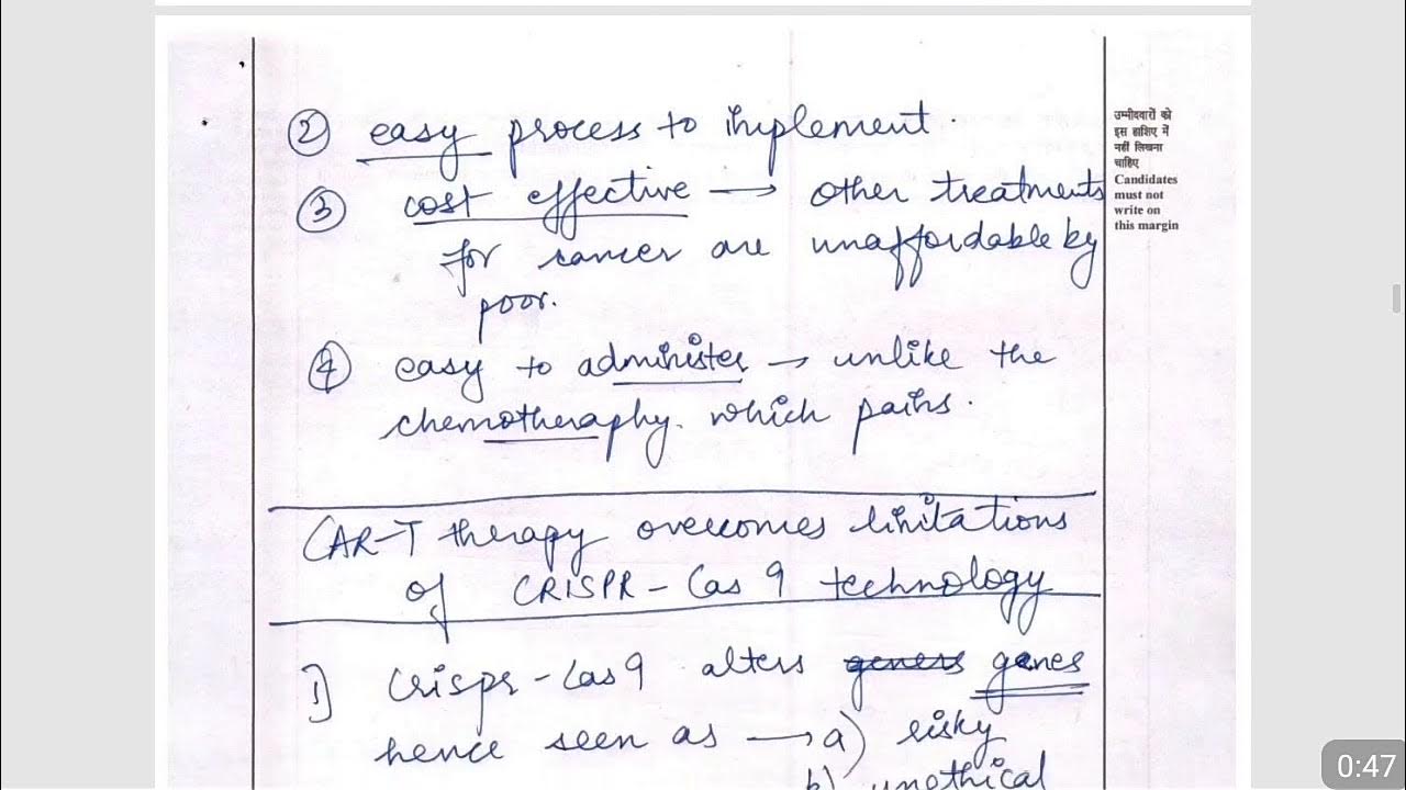 IAS SRISHTI DABAS UPSC IAS TOPPER ANSWER SHEET/COPY - YouTube