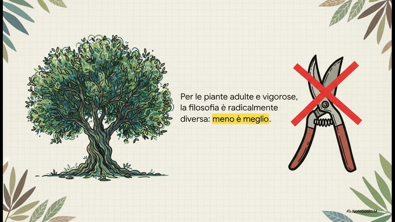 Oliveto: equilibrio strutturale e gestione integrata