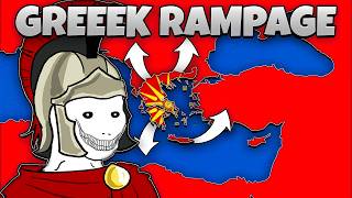 I DESTROYED This Server As Greece In Conquer The World