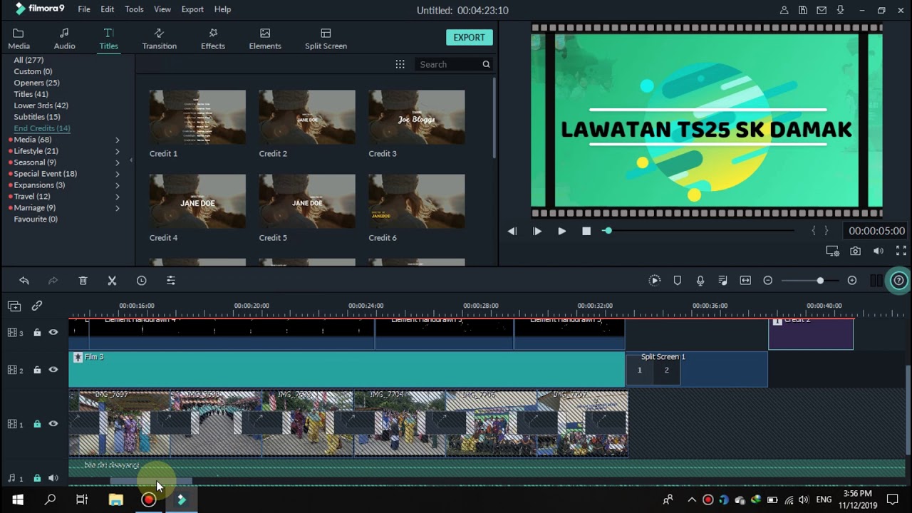 CARA EDIT VIDEO GUNA FILMORA BAHAGIAN 2 YouTube