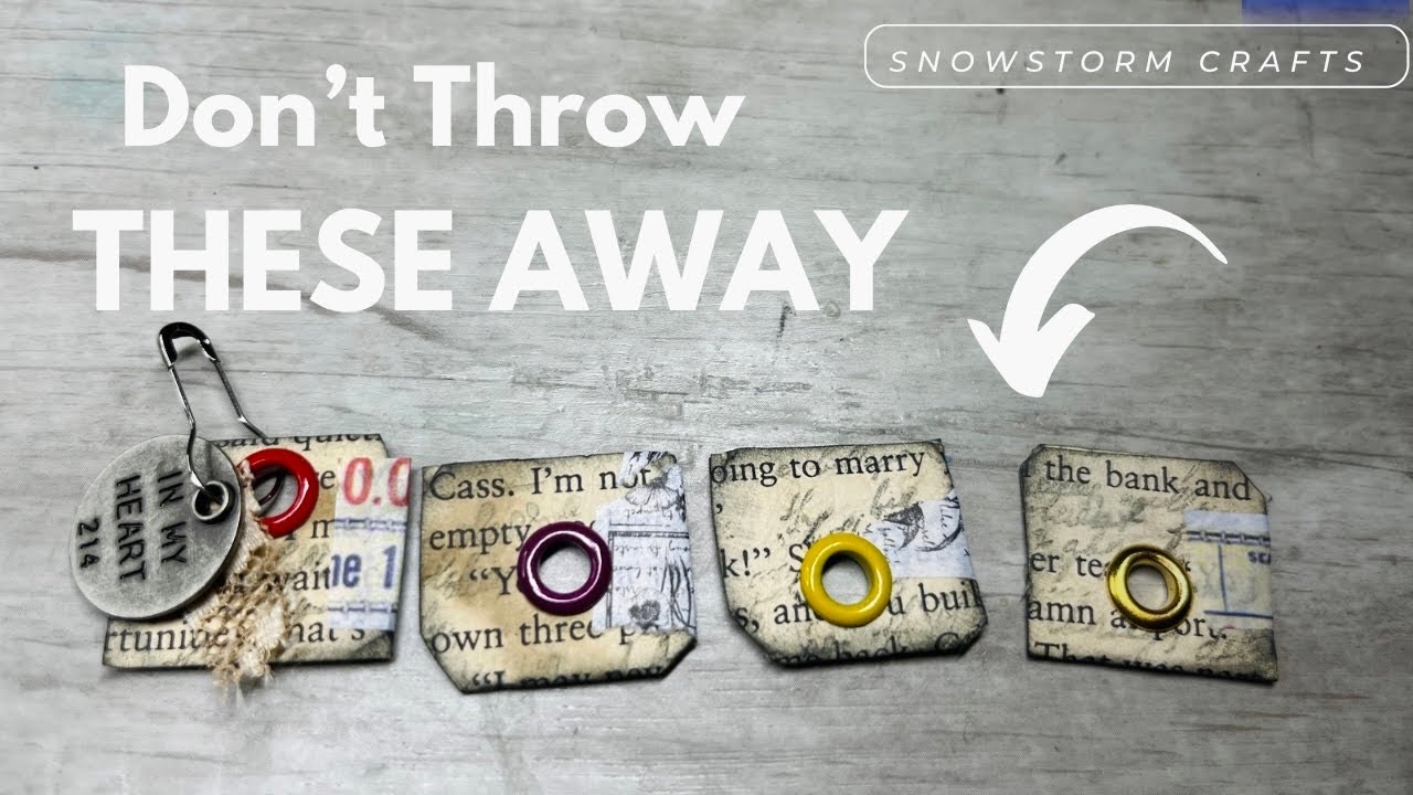 From Bread ties to Junk Journal magic!!