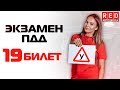 Экзаменационные Билеты ПДД 2019!!! Разбор Всех Вопросов (19) [Автошкола RED]