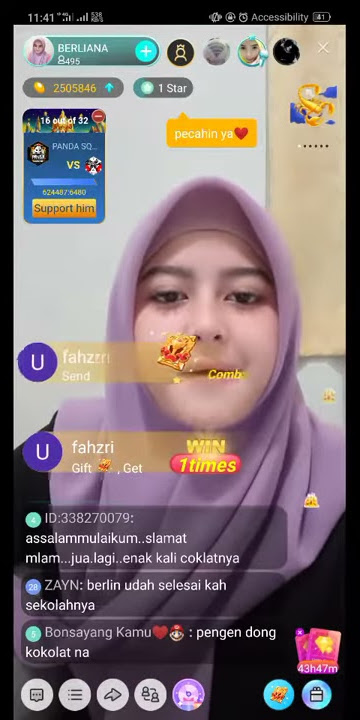 Live bigo- Sempat enak enakan cewek ini time bigo