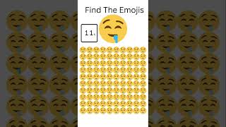 Find The Emojis In Different Colors! Hard Edition | #shorts #challenge screenshot 2