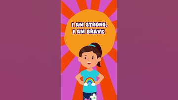 Affirmations for kids! #yogapalooza #barikoral #shorts