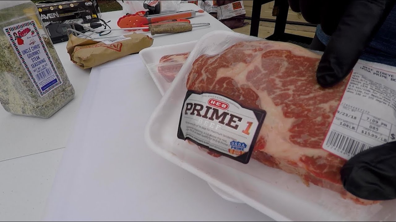 Fat Es Prime Ribeye Steaks on Lone Star Grillz YouTube