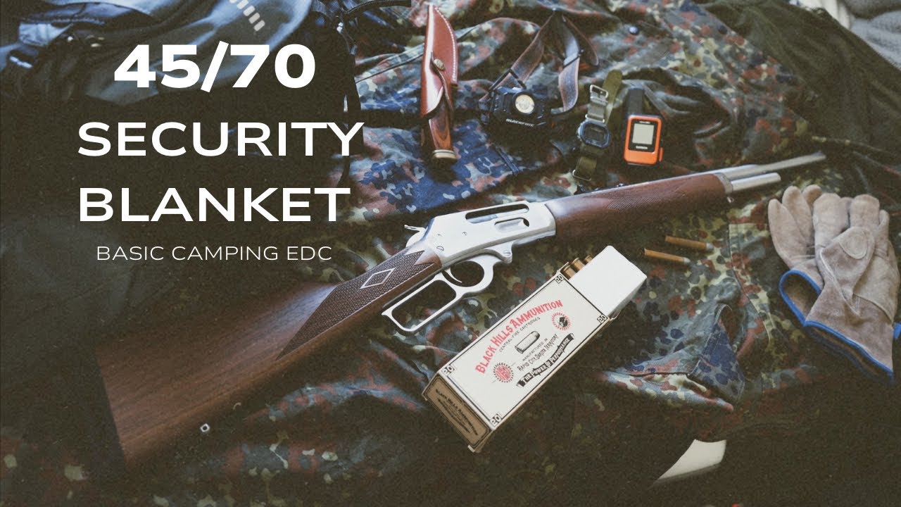 Кемпинг с энергией: ружье Marlin 1895GS Guide Gun в моем походном EDC-комплекте!