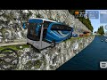 🚌 भारत बेंज बस ऑफरोड चुनौती #2 😱 | खतरनाक पहाड़ी रास्तों पर बस चलाना | BUSSID गेमप्ले 🚍🏔️