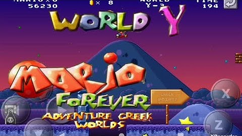 Mario Forever Greek Adventure worlds world gamma - γ.