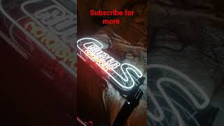 How to Clean Real Glass Neon Signs #neonsign #howto #neon #easy #simple #instructions #tutorial