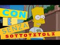 Imparare l'inglese con i Simpson, scena completa con e senza sottotioli