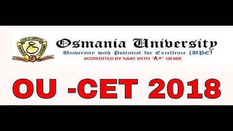 OUCET 2018: M.sc Entrance Exam. Where To Apply For Registration, Requirements & Imp Dates.