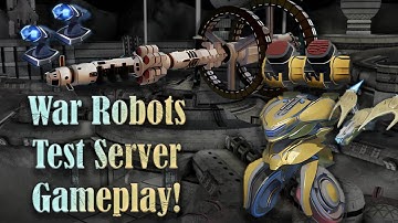 Lynx Dominating on Moon! - War Robots Test Server [WR]