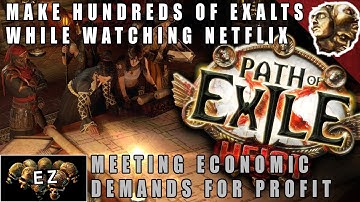 Economy Insight: Crafting Brooches for Consistent Profit (Make Exalts while watching Netflix)