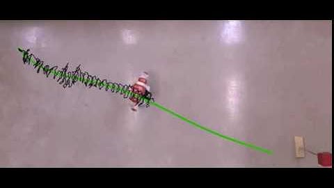 Nao Robot with GODZILA navigation and path - Open area