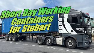 Kurzer Arbeitstag beim Containertransport für Stobart | Vlog 589
