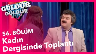 Güldür Güldür Show 56. Bölüm, Kadın Dergisinde Toplantı Skeci