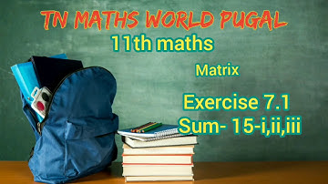 11th maths Exercise 7.1 sum-15-i,ii,iii