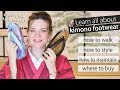 All about Kimono Footwear // How to Walk in Geta