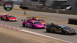 Race 1 – 2023 Lamborghini Super Trofeo Cup At WeatherTech Raceway Laguna Seca