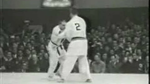 Judo Tokyo 1964: Geesink (NED) - Boronovskis (AUS)