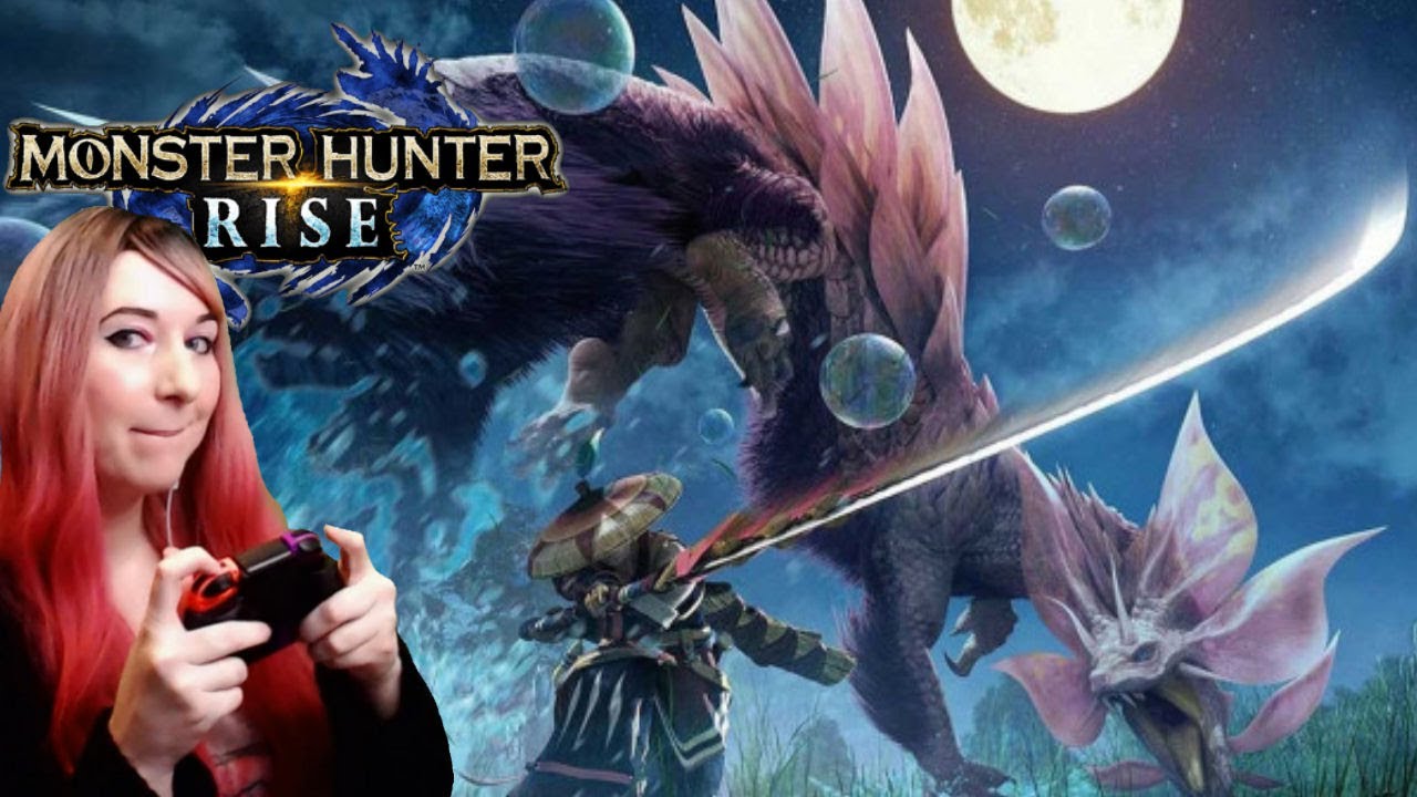 TRYING HARD TO RIDE MITZTSUNE - Monster Hunter Rise Demo - Mitztsune Multiplayer Gameplay