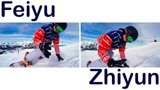 Side by Side Comparison | Feiyu Tech WG & Zhiyun Rider-M