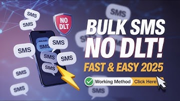 How to Send Bulk SMS Without DLT Registration | Fast & Easy Solutions 🚀