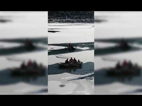 ცხენისწყალში მაშველები ავტოსაგზაო შემთხვევის დროს დაღუპულის ცხედარს ეძებენ